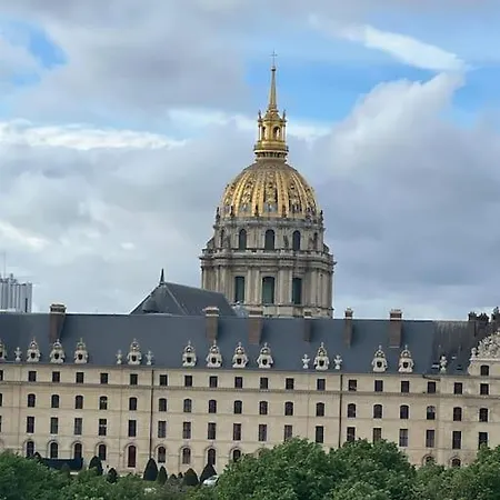Amazing View Of Invalides And Eiffel Tower *